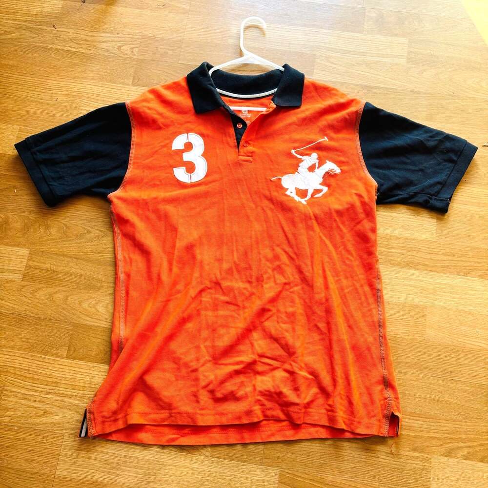 VTG Y2K POLO SHIRT MENS LARGE